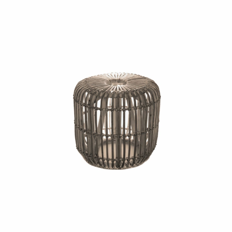 Stolik - Puf rattanowy CANNES   Vimine naturalny