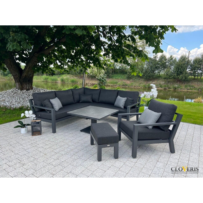 Zestaw wypoczynkowy Timber 5-seat Lava