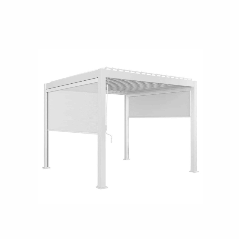 Roleta do zadaszeń tarasowych PERARA  300cm ZUMM biała aluminium