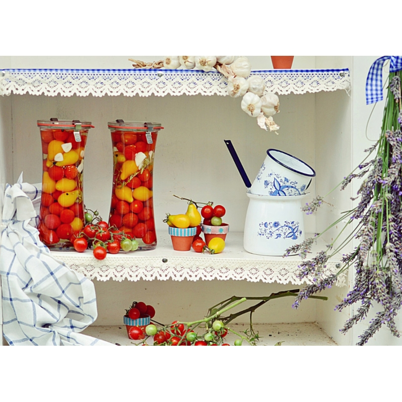 Słoik Deli 700 ml (6 szt), pok, usz, zap x2