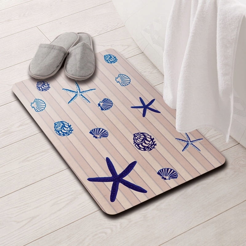 Dywanik łazienkowy Rozgwiazdy - komfort i styl w Twojej łazience | 40x60cm