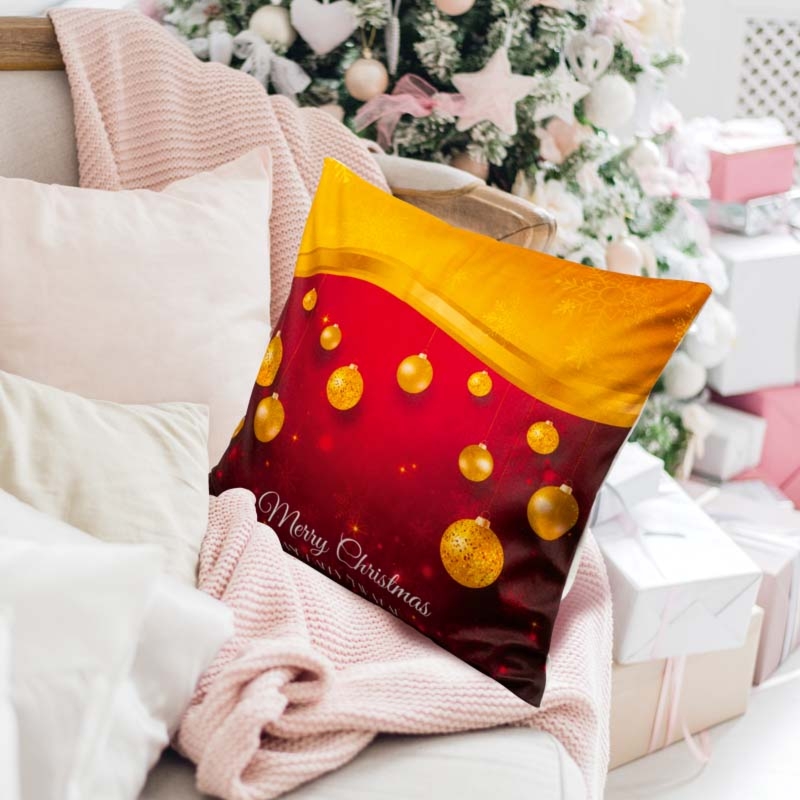 Świąteczna poszewka na poduszkę