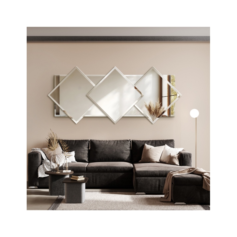 Dekoracyjne lustro fazowane - OXANA