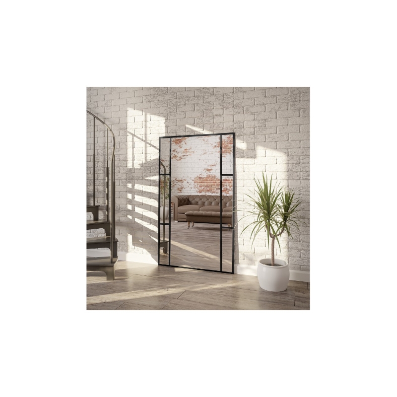 Lustro loft ze szprosami - BARBARA - kolor ramy do wyboru