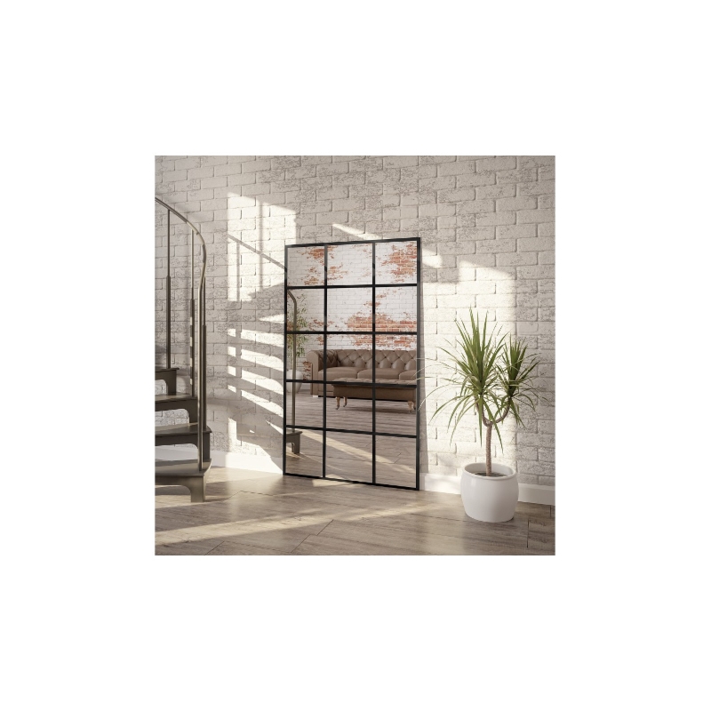 Lustro loft ze szprosami - 15 KWATER - kolor ramy do wyboru