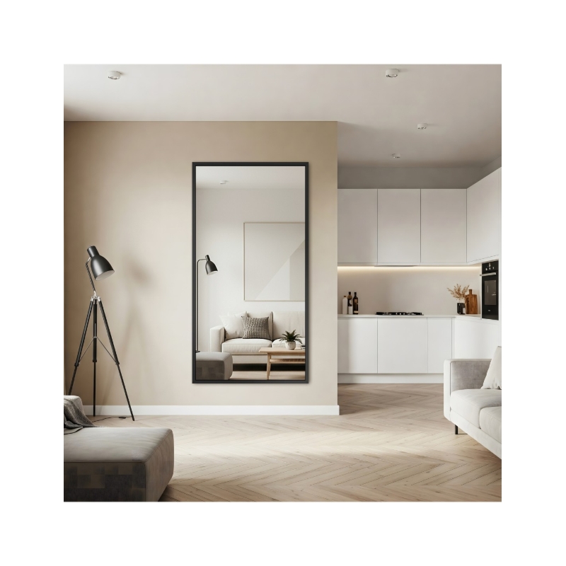 Lustro w prostej eleganckiej ramie - 1502 - kolor ramy do wyboru