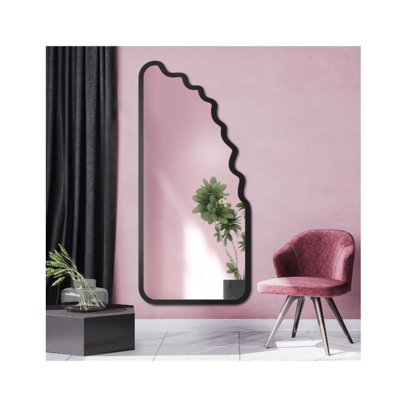 Lustro nieregularne w ramie mdf - BLOBS FLUX