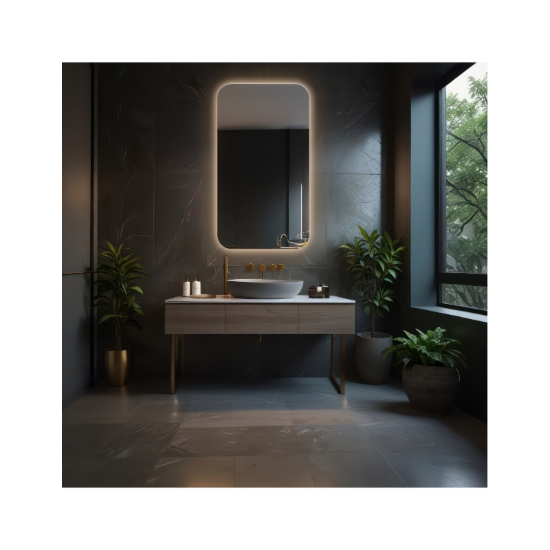 Lustro łazienkowe z podświetleniem - GAJA LED