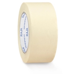 36 x Taśma papierowa Kraft RAJA biała 48mmX50m