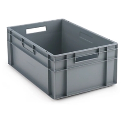 Pojemnik plastikowy Euro RAJA 600x400x240 mm, pojemność 47l
