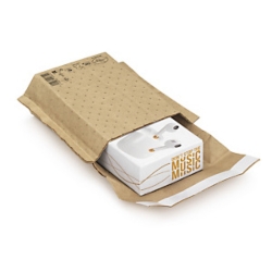 Papierowa koperta bąbelkowa 150 x 250 mm z zakładkami 60 mm