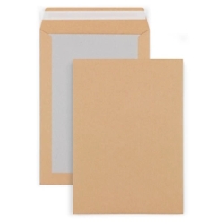 100 x Koperta papierowa brązowa wzmocniona tekturą 250x354mm