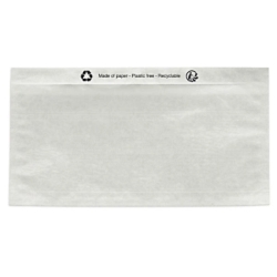 Samoprzylepna kieszeń papierowa 120x162mm - mini pakiet 250 szt.