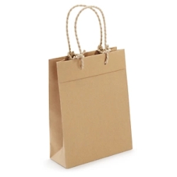 20 x Torba z papieru kraft Élégance, 200 x 260 x 80 mm