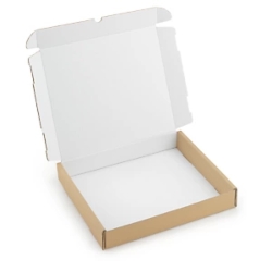 20 x Wzmocniony karton fasonowy (pocztowy) z białym wnętrzem 320 x 280 x 50 mm