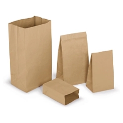 250 x Worek papierowy 70g/m2 180x350x110mm 250 szt