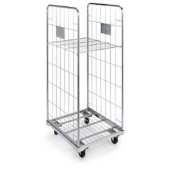 Rollkontener standardowy 720x805x1885 mm, z 2 burtami