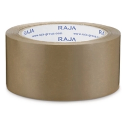 24 x Taśma samoprzylepna PCV Standard Plus brązowa 75mmx66m