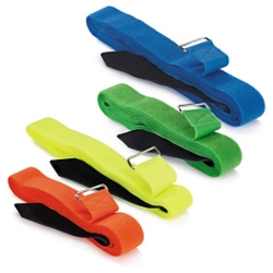 5 x Pomarańczowy pas mocujący do 100 kg Logistrap Velcro®