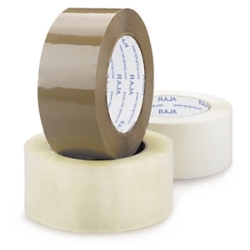 36 x Taśma samoprzylepna brązowa PP RAJA 48mm x 100 m