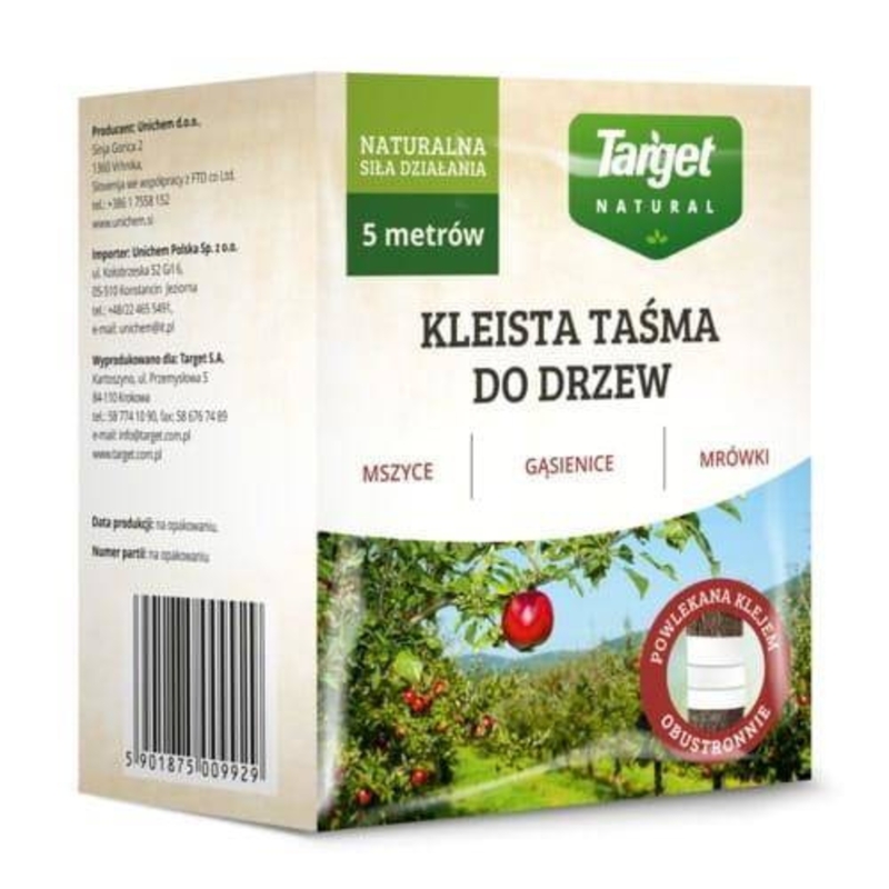 Lep na pnie drzew – opaska przeciw szkodnikom – 5 m Target