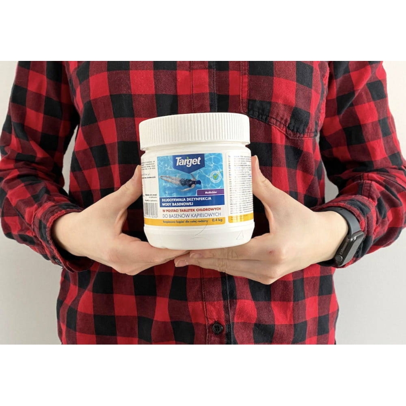 Multichlor – Tabletki Dezynfekujące i Klarujące Wodę – 400 g Target (20x20 g)