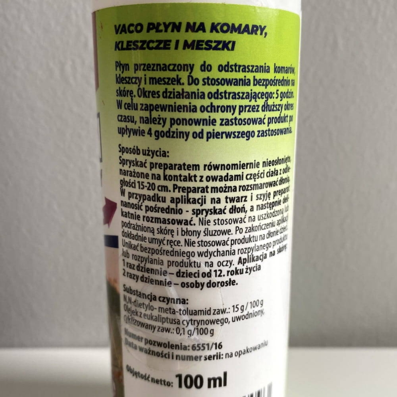 Płyn Na Komary, Kleszcze i Meszki – 100 ml Target