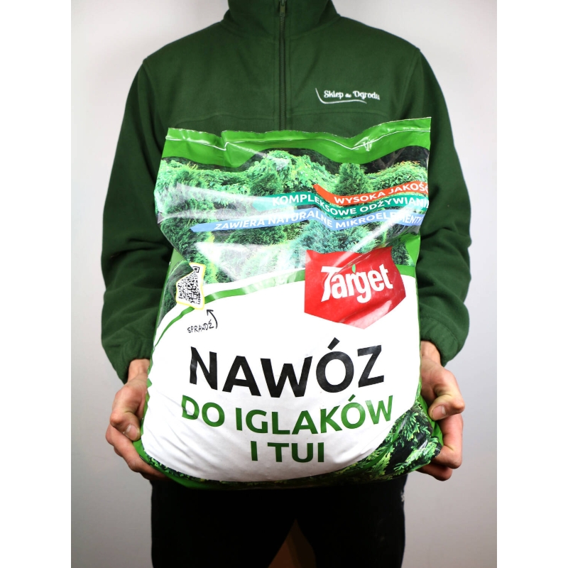 Nawóz do iglaków i tui z mikroelementami – zapobiega brązowieniu igieł – 15 kg Target