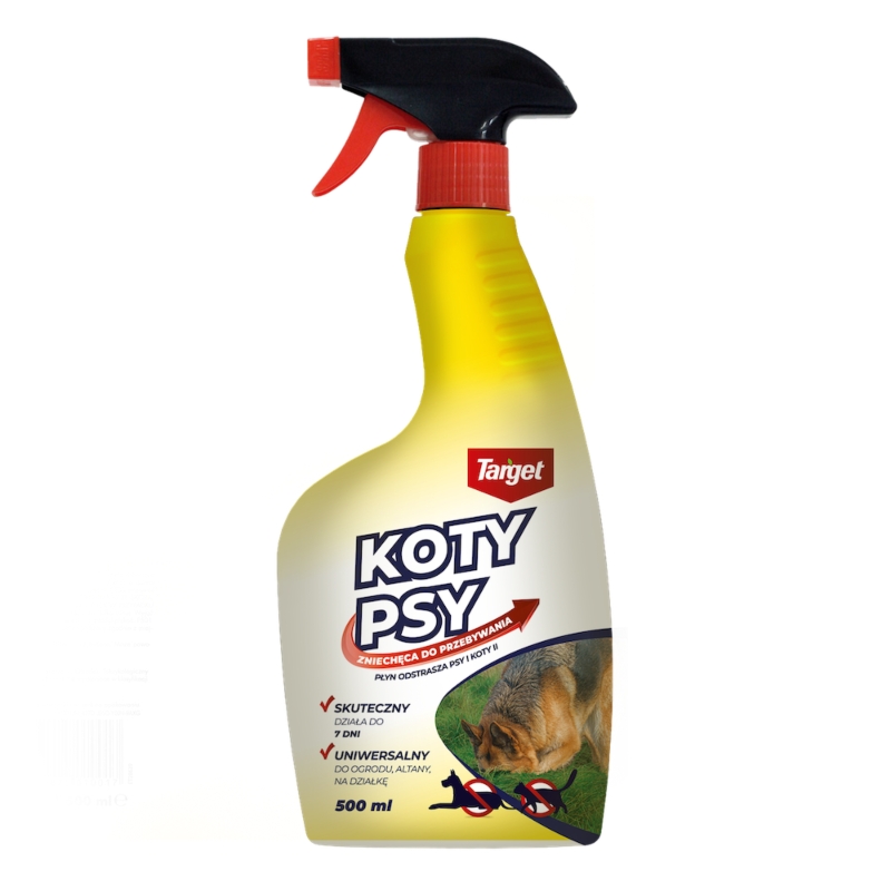 Spray Odstraszający Psy i Koty – 500 ml Target