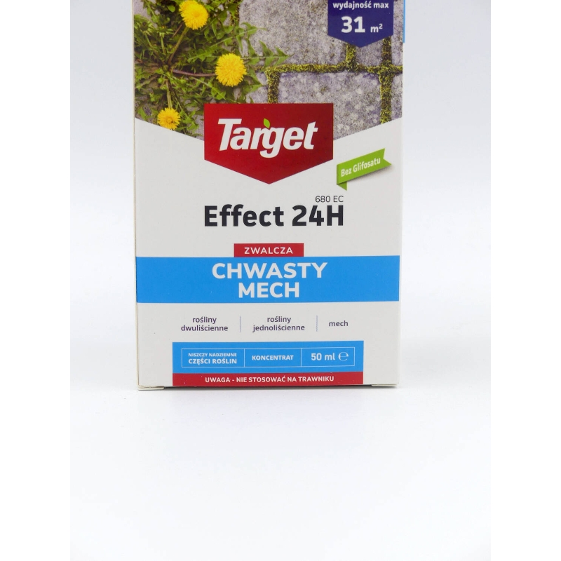Effect 24h 680 EC na chwasty i mech – kwas nonanowy (pelargonowy) – 50 ml Target