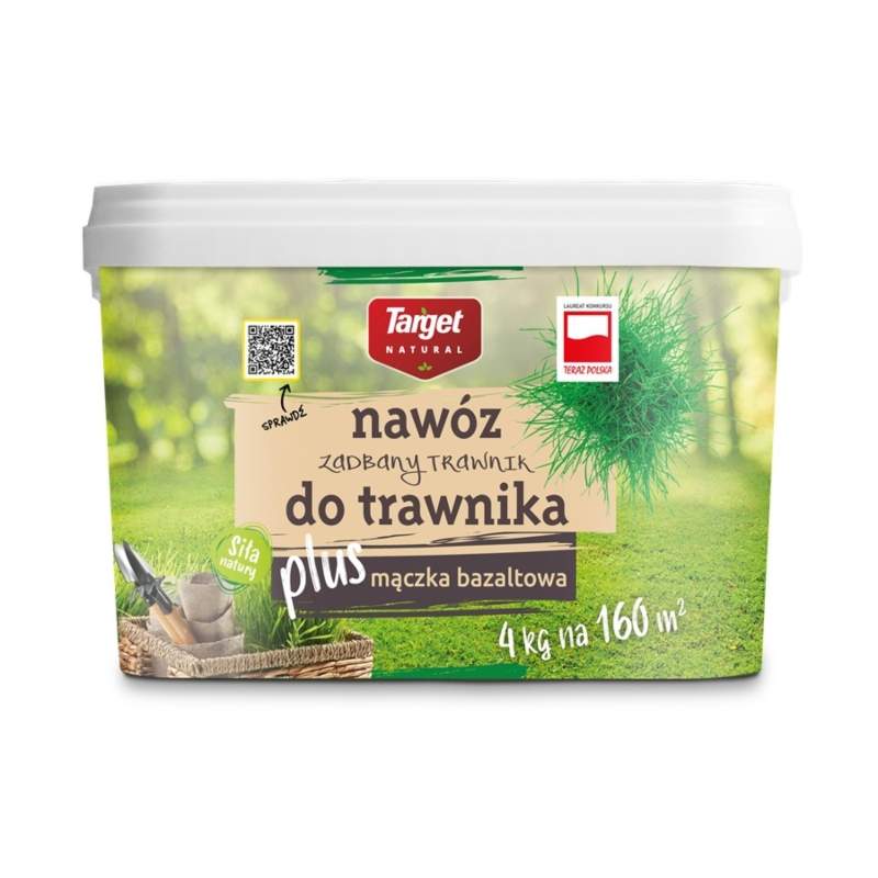 Nawóz Do Trawnika – Z Mączką Bazaltową – 4 kg Target