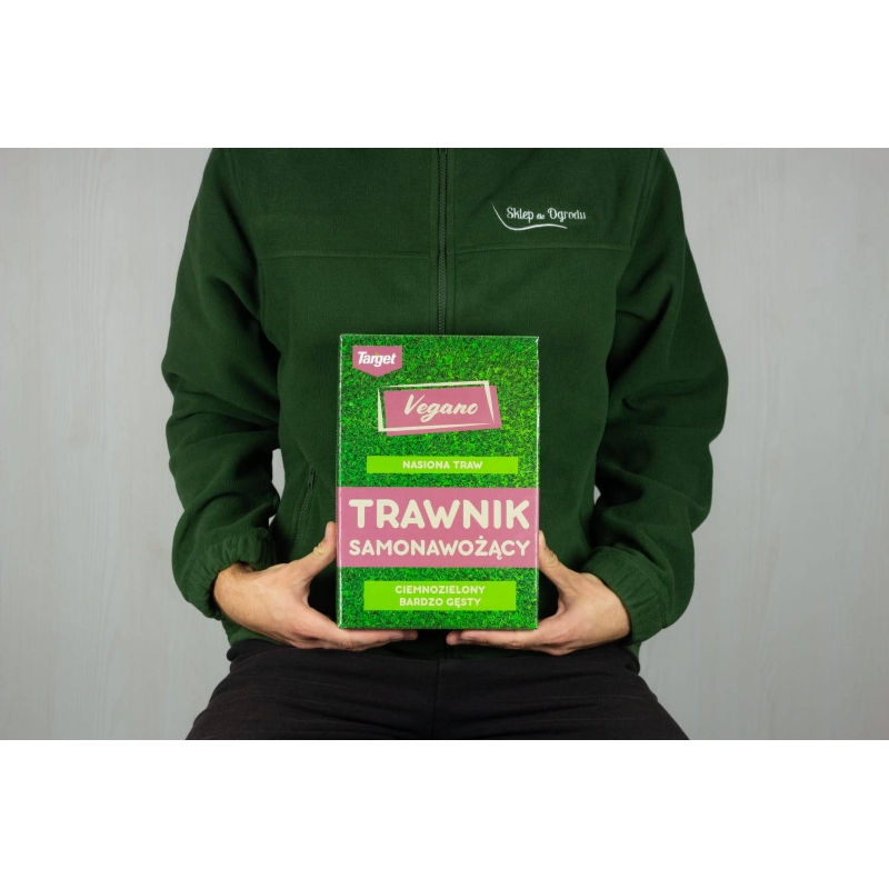 Trawnik samonawożący – nasiona traw z mikrokoniczyną 1 kg Vegano