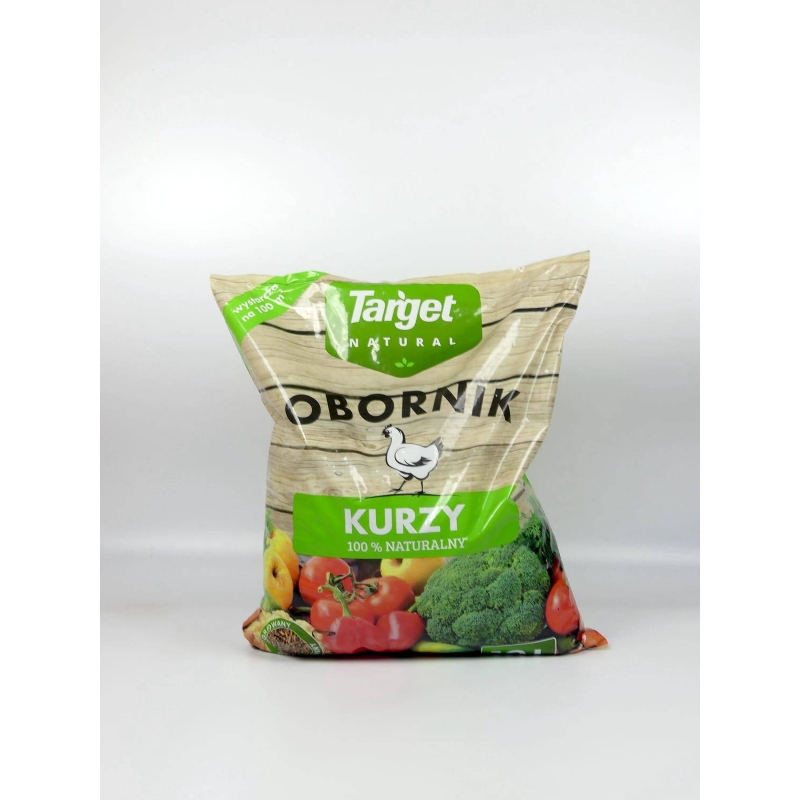 Obornik gurzy granulowany – nawóz do warzyw, owoców, trawników i roślin ozdobnych – 10 l Target