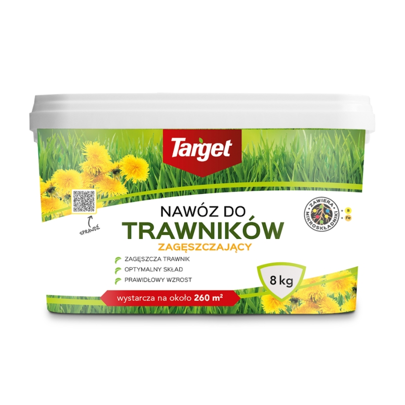 Nawóz Do Trawnika – Zagęszczający – 8 kg Target