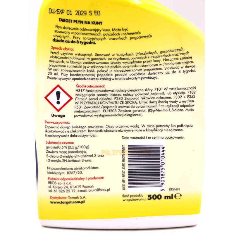 Płyn Na Kuny – 500 ml Target