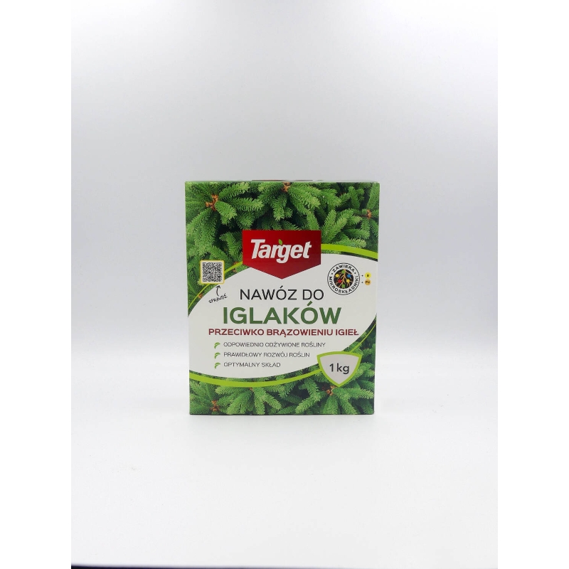 Nawóz do iglaków przeciw brązowieniu igieł – 1 kg Target
