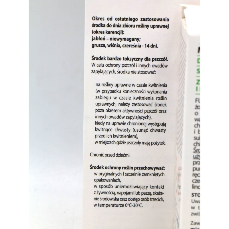 Miedzian Extra 350 SC do jabłoni, gruszy, wiśni i czereśni – parch jabłoni, zaraz ogniowa i rak bakteryjny – 30 ml Target
