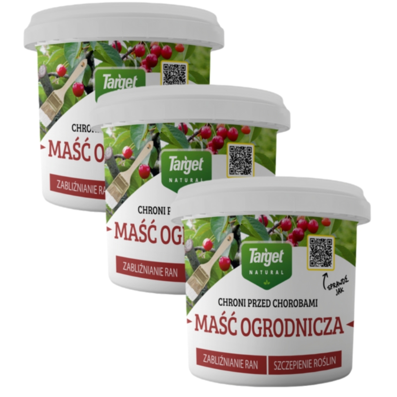 Maść Ogrodnicza 3 x 350 g Target (ZESTAW)