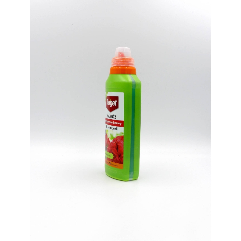 Nawóz do pelargonii w płynie – wzmacnia wybarwienie kwiatów – 1 l Target