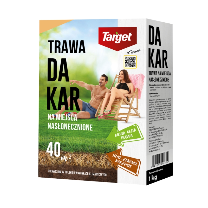 Dakar – Trawa Na Miejsca Nasłonecznione – 1 kg Target