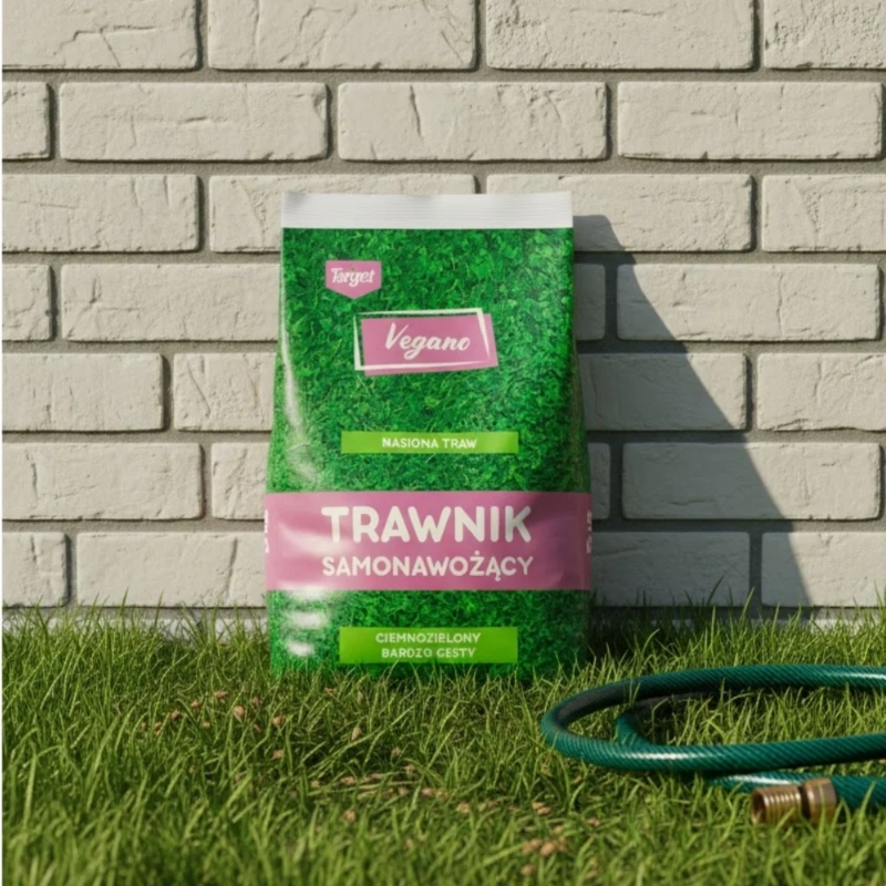 Trawnik samonawożący – nasiona traw z mikrokoniczyną 10 kg Vegano