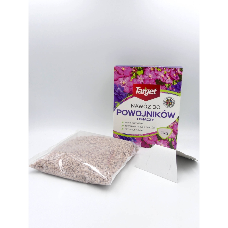 Nawóz do powojników z mikroelementami – wspiera kwitnienie – 1 kg Target
