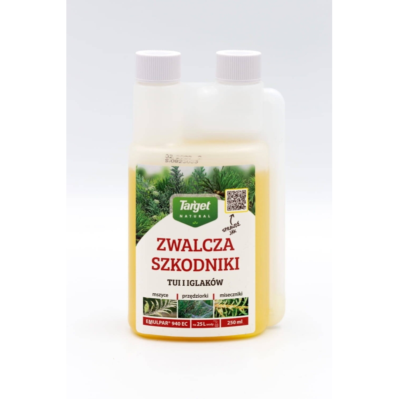 Emulpar 940 EC na szkodniki na tujach i iglakach – mszyce, przędziorki, wciornastki i wełnowce – 250 ml Target